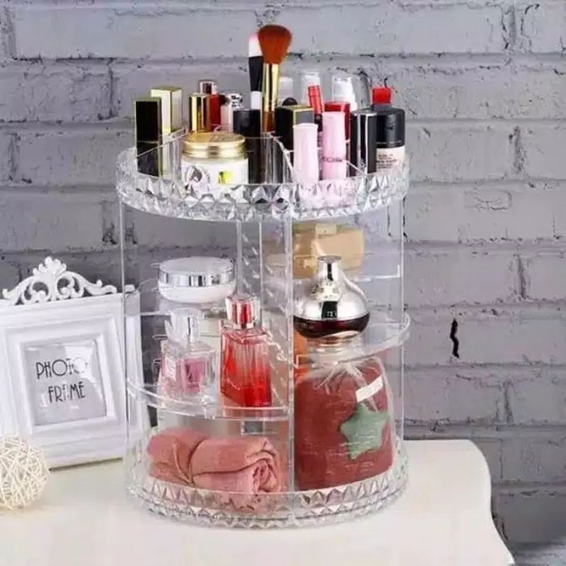 rak putar kosmetik