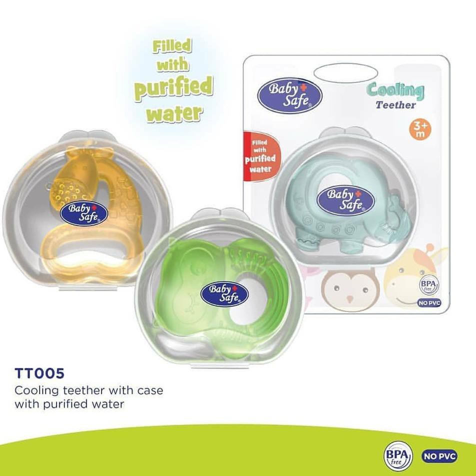 Ohanababy.id BABYSAFE COOLING TEETHER WITH CASE / GIGITAN BAYI