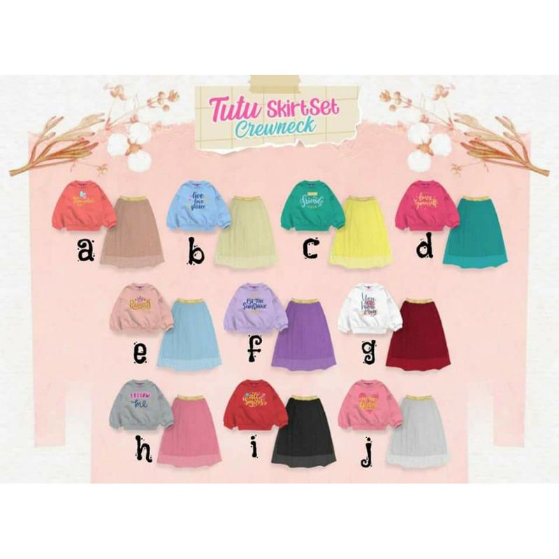 tutu set gliter by FlowKids