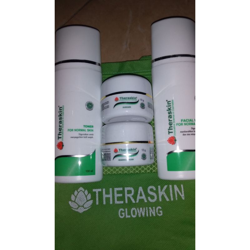 Theraskin glowing