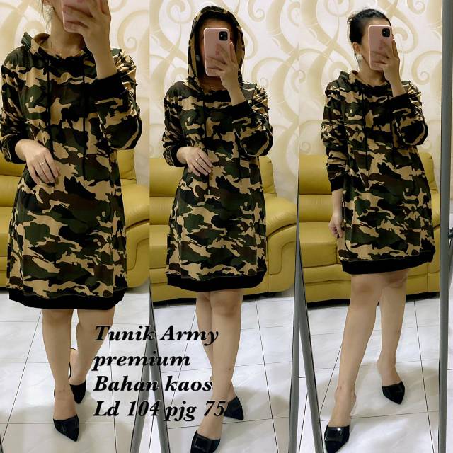 tunik army import all size