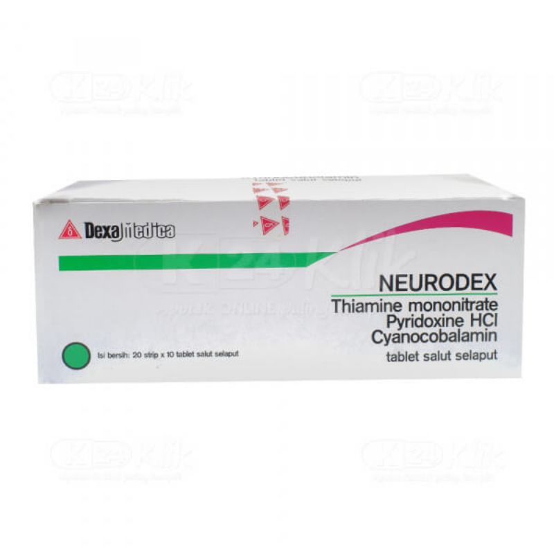 NEURODEX BOX 20 STRIP 200 TABLET