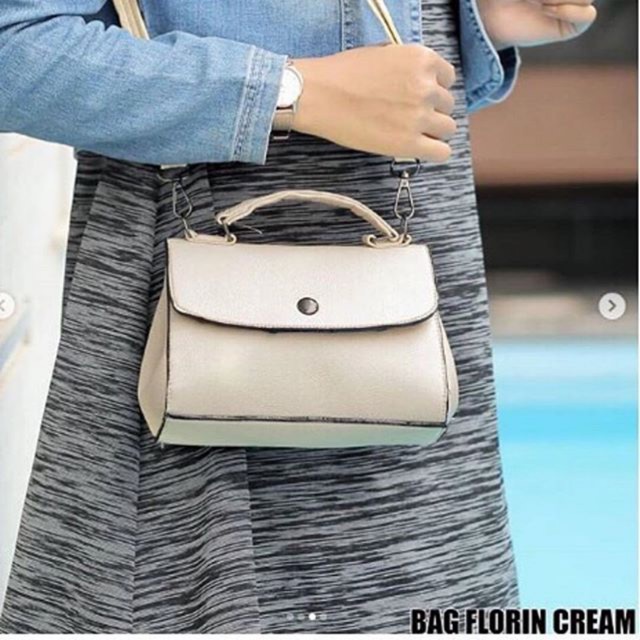 BAG FLORIN CREAM