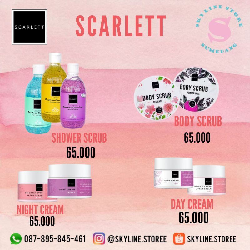 Body Scrub Scarlett