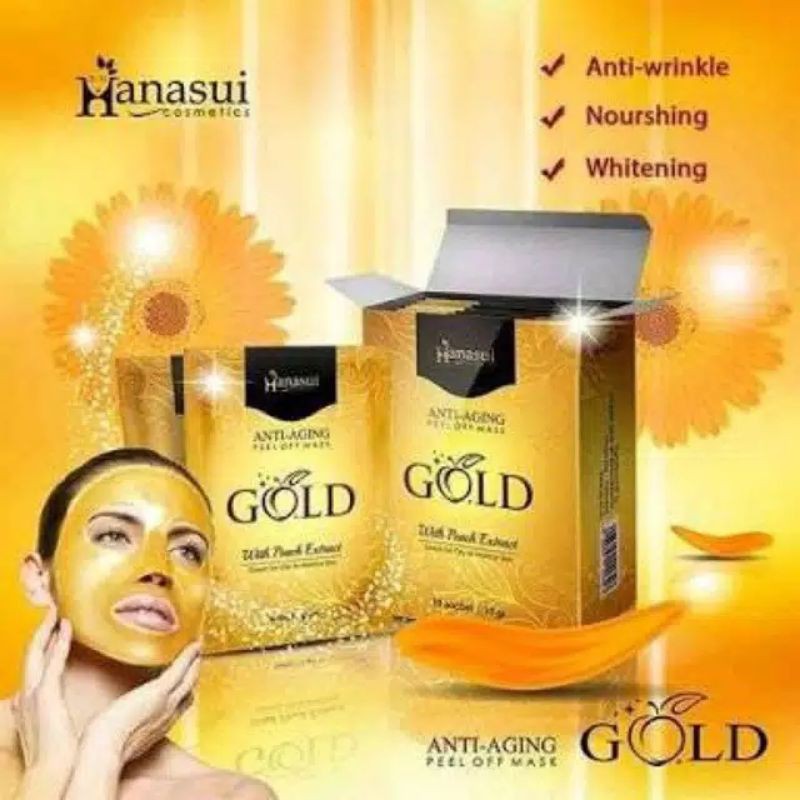 Masker Gold Hanasui