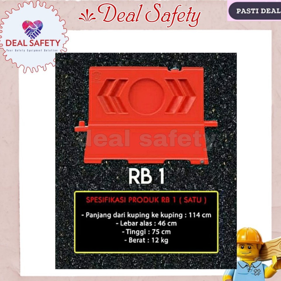 Road Barrier Cool Monkey 01 / Pembatas Jalan