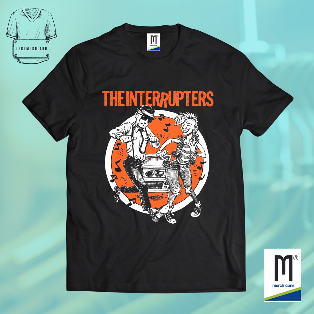 KAOS BAND THE INTERRUPTERS / MERCHCONS APPAREL / CODE HM236