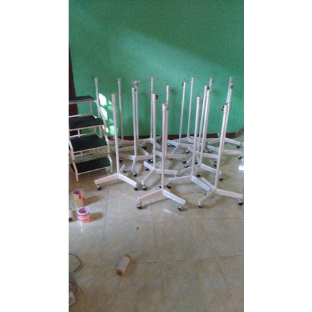 tiang infus roda 3 standar