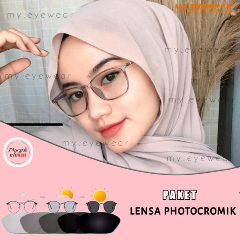 KACAMATA PAKET FRAME+FHOTOCROMIC NORMAL/Minus/CYLINDER