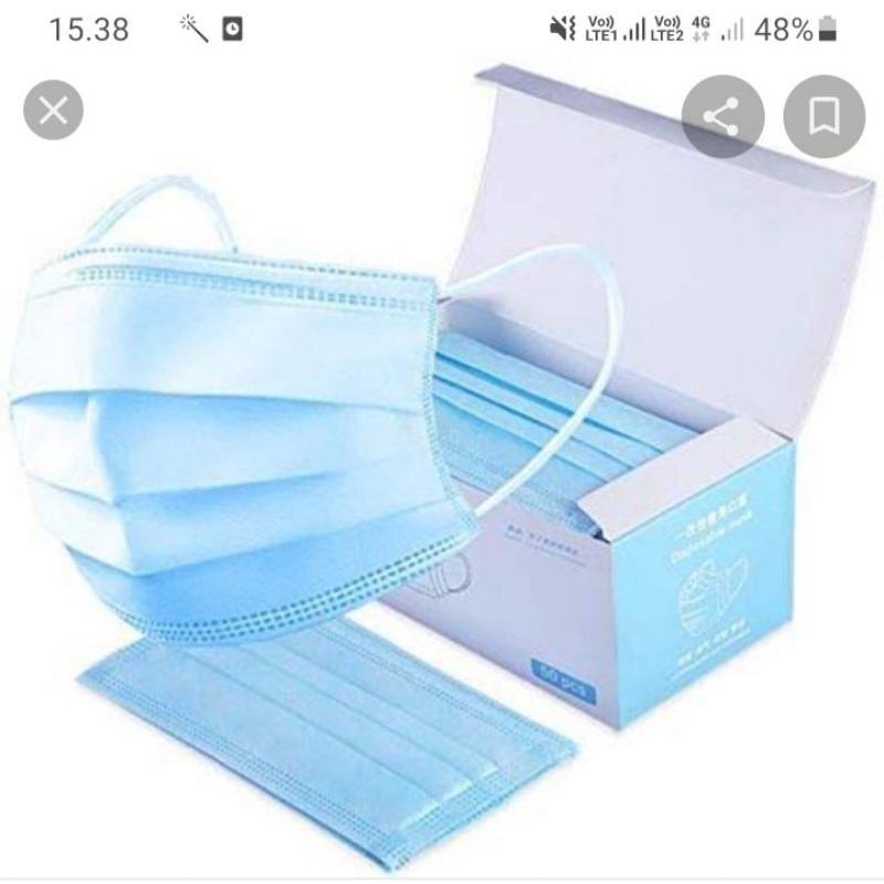 Earloop biru