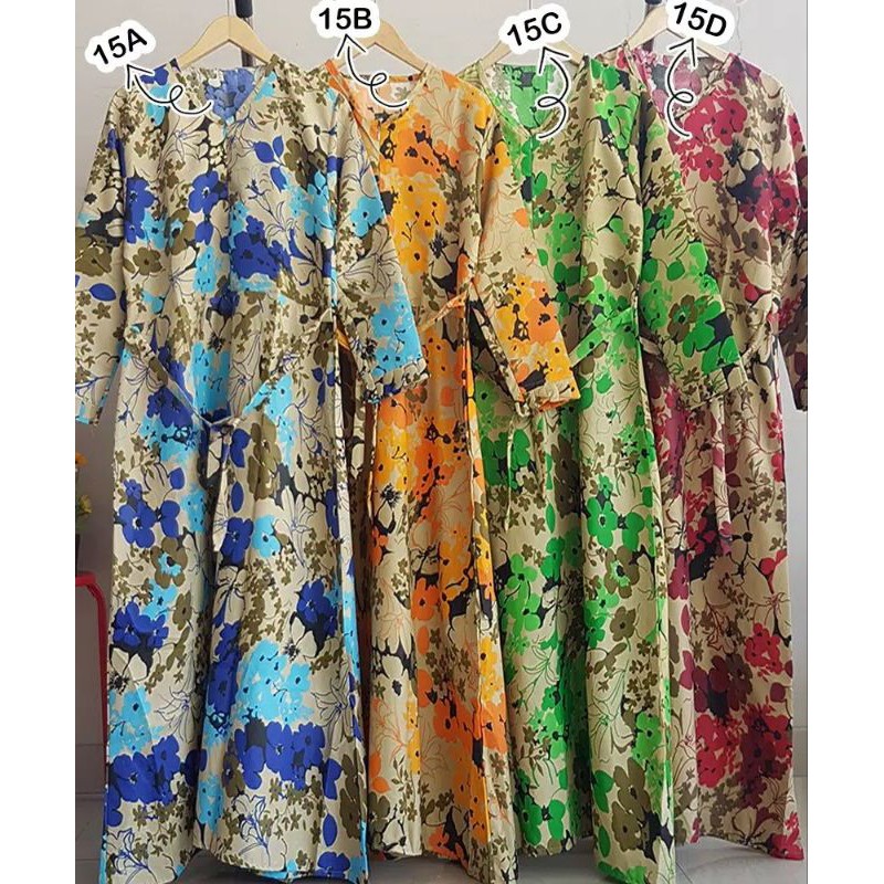 gamis katun dewasa  termurah