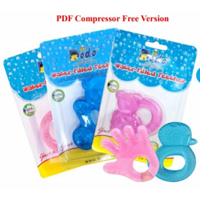 Dodo Water filled teether