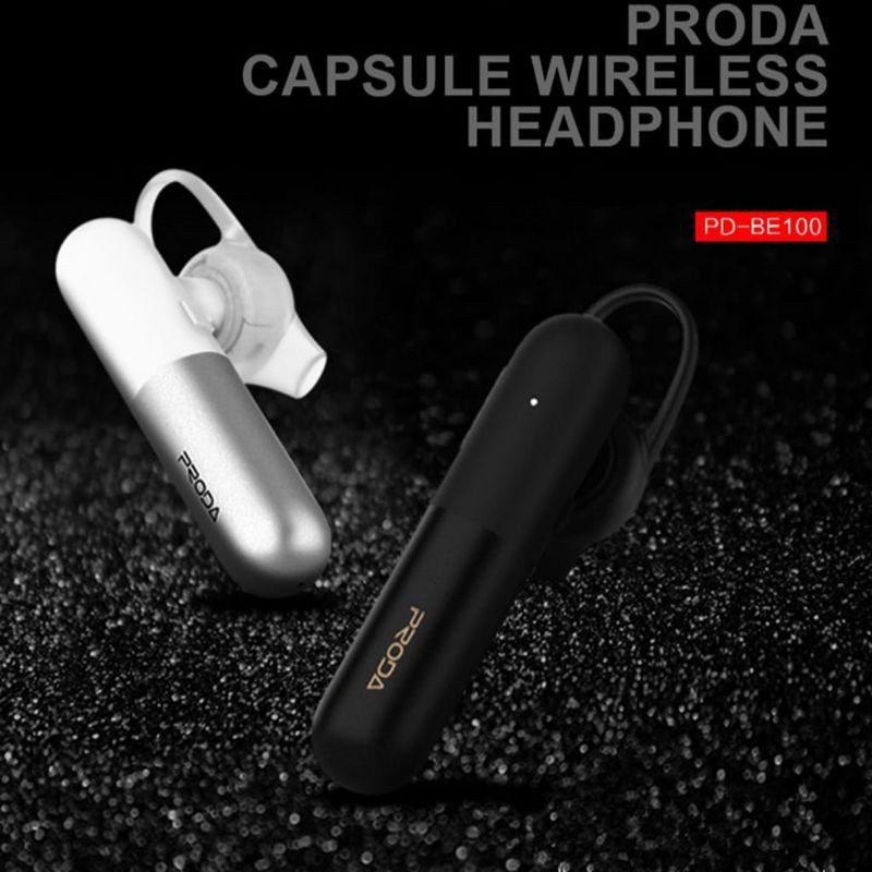 Proda Capsule Bluetooth Headset Handsfree - PD-BE100