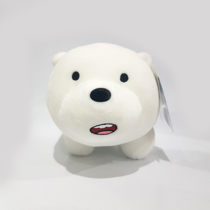 We bare bears 9" stacking plush / boneka tumpuk ice bear