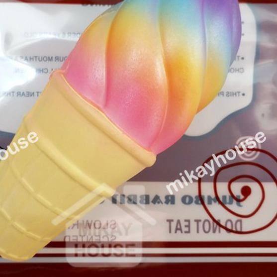 ☇ Squishy Galaxy Rainbow Ice Cream Cone ♝