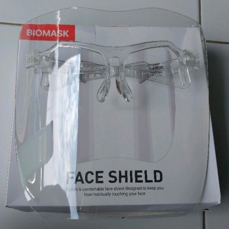 Faceshield Acrylic Premium/ Faceshield Akrilik