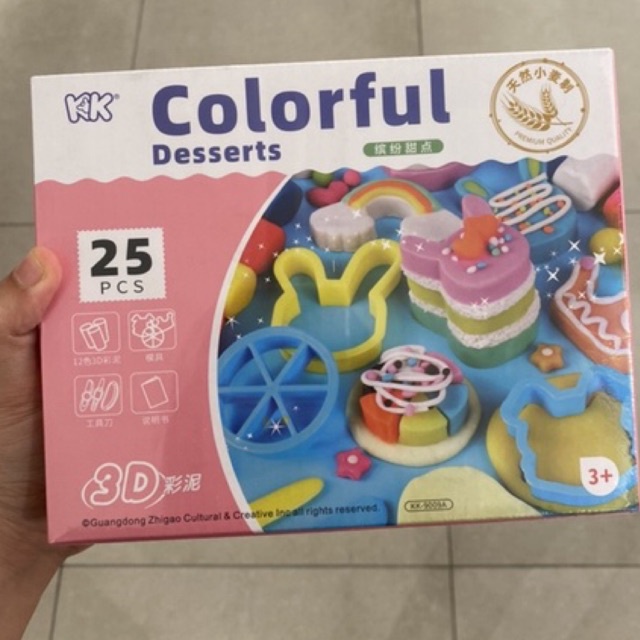 3D COLOUR MUD SET - MAINAN ANAK 3+