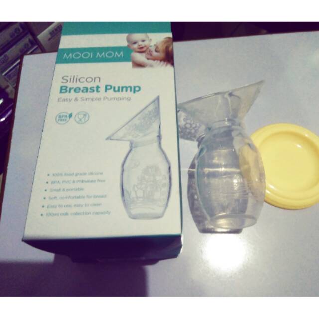 mooi mom silicone breastpump
