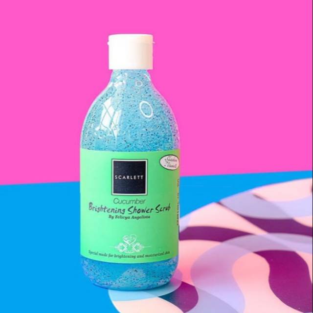 Shower Scrub Scarlet