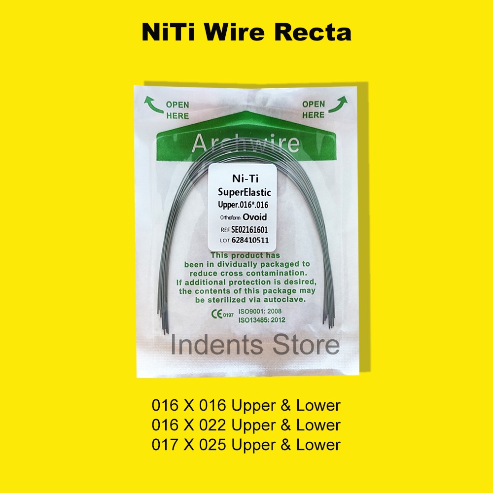 Kawat Niti Archwire Recta Rectanguler