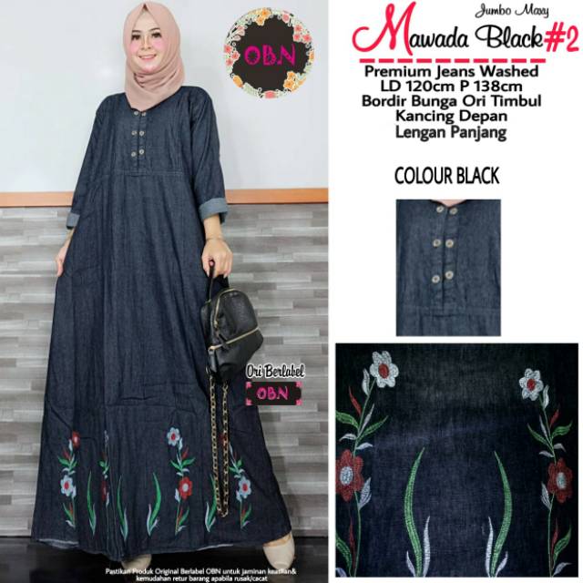 Mawada Black jumboo Maxy #2