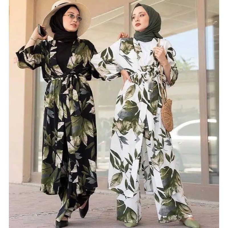 (PREMIUM) LEFISYA ONE SET LONG OUTER SET DAILY