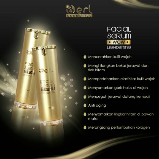 B erl facial serum