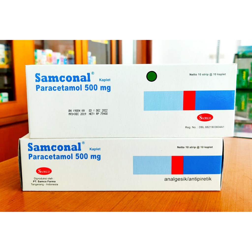Samconal Paracetamol Box 100 Tablet
