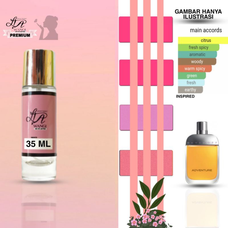 DAVIDOFF ADVENTURE REFILL LIA WANGI