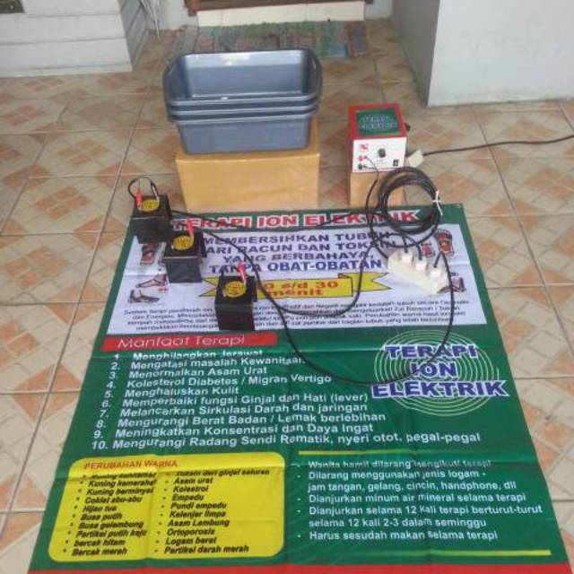 Alat terapi ion elektrik 3 array