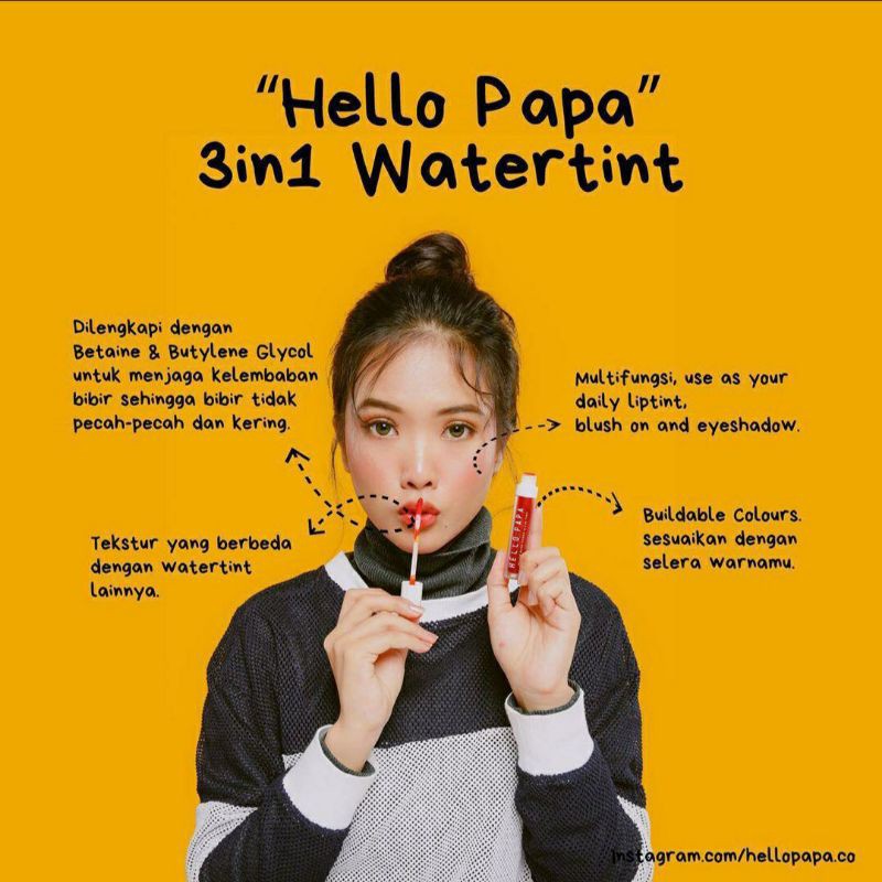 HELLO PAPA WATERTINT