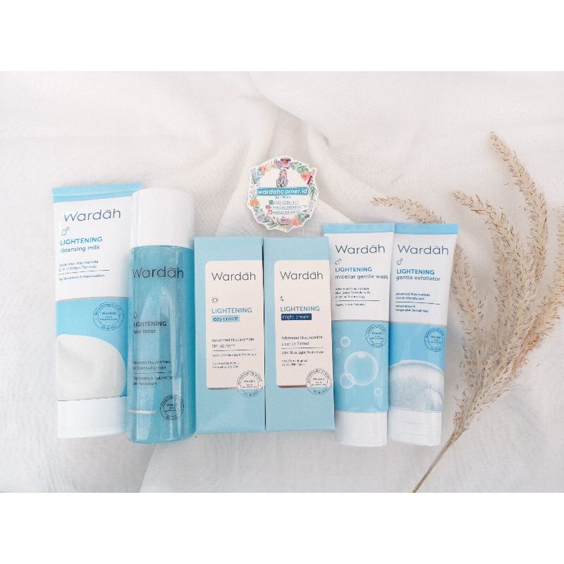 Wardah Paket Medium Lightening