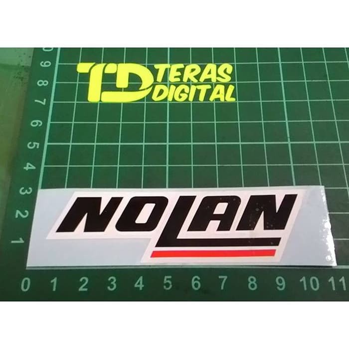 Cutting Sticker Helm Nolan