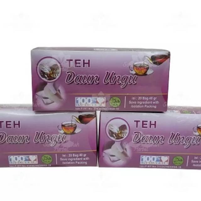 Teh Daun Ungu