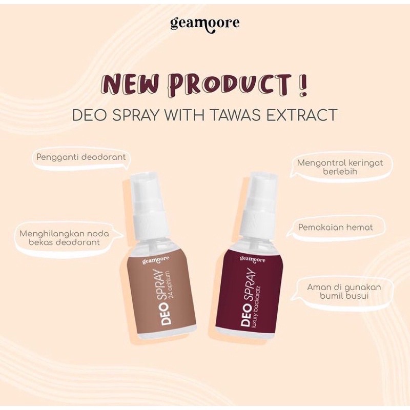 DEO SPRAY GEAMOORE