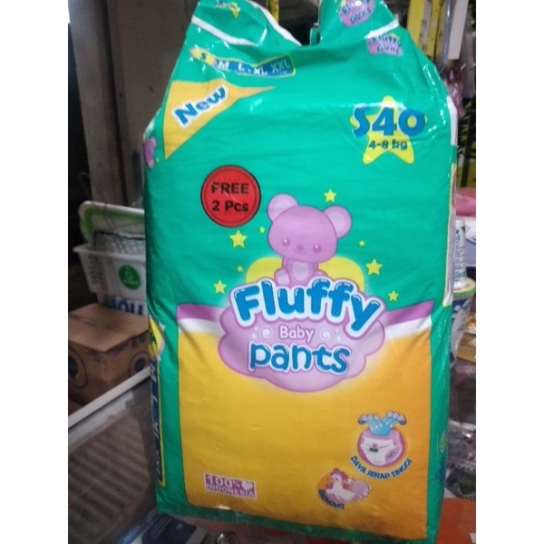 READY POPOK MURAH FLUFFY PANTS S40