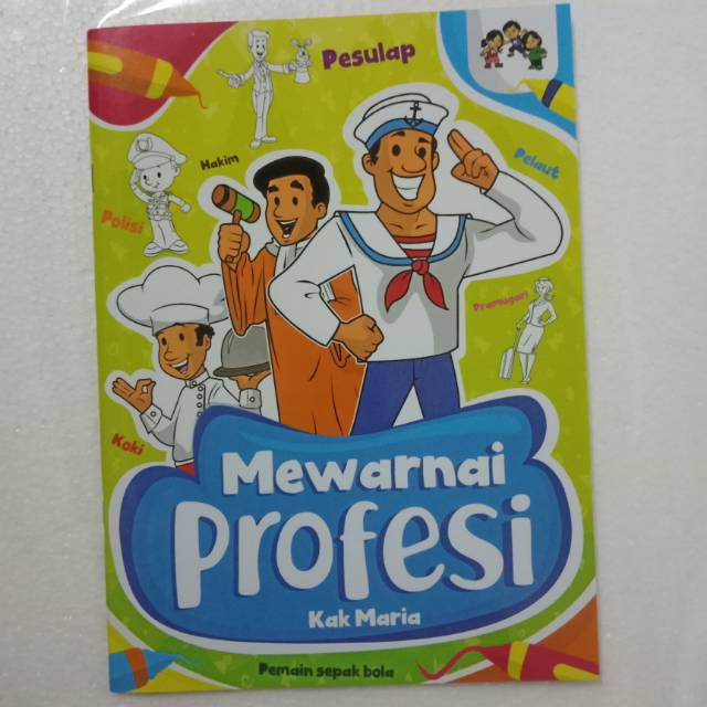 Buku Mewarnai Profesi