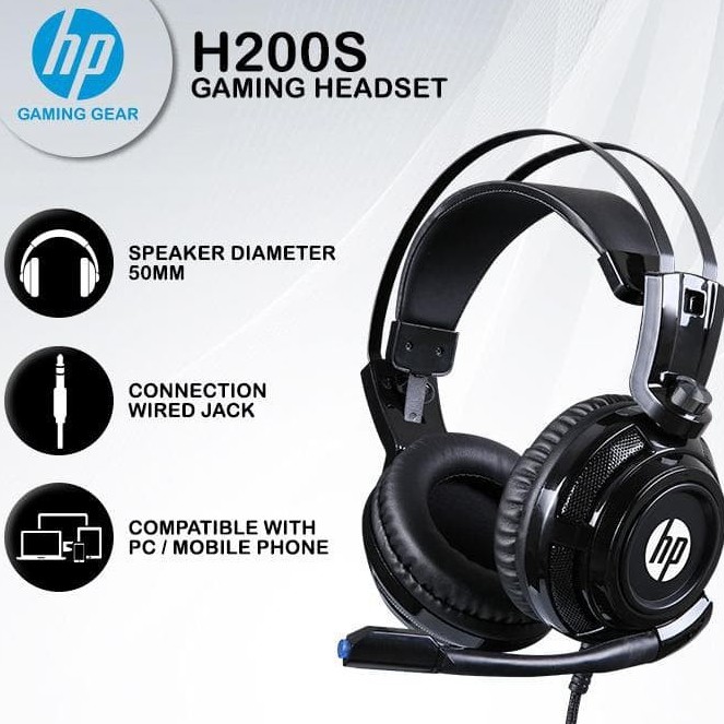 HP H200S HEADSET GAMING [ORIGINAL]