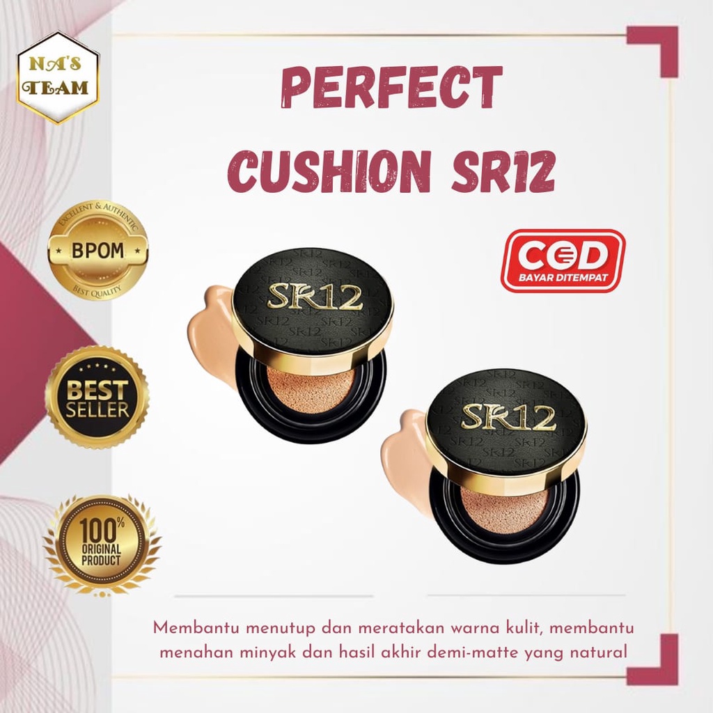 PERFECT CUSHION SR12  / FULL COVERAGE / BPOM