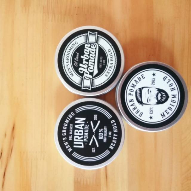 Urban Pomade oil based good