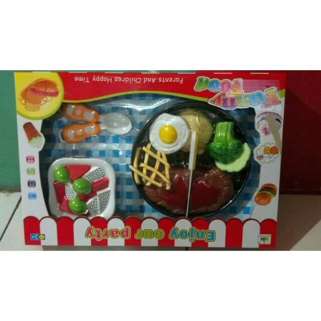 Mainan pasakan spagety cooking