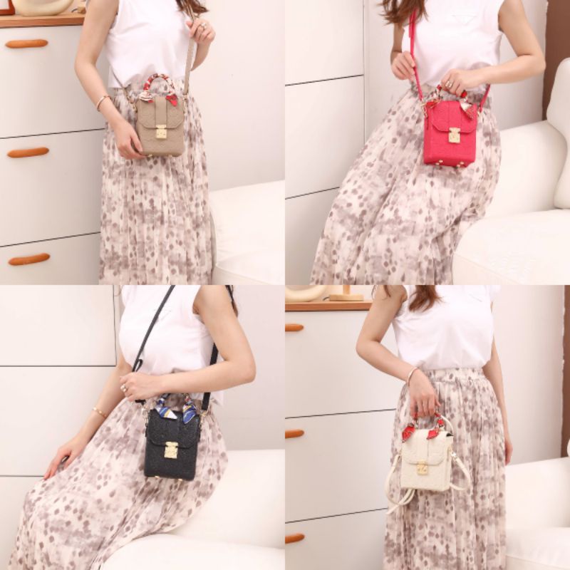 LV Sling Square Bag #884A#