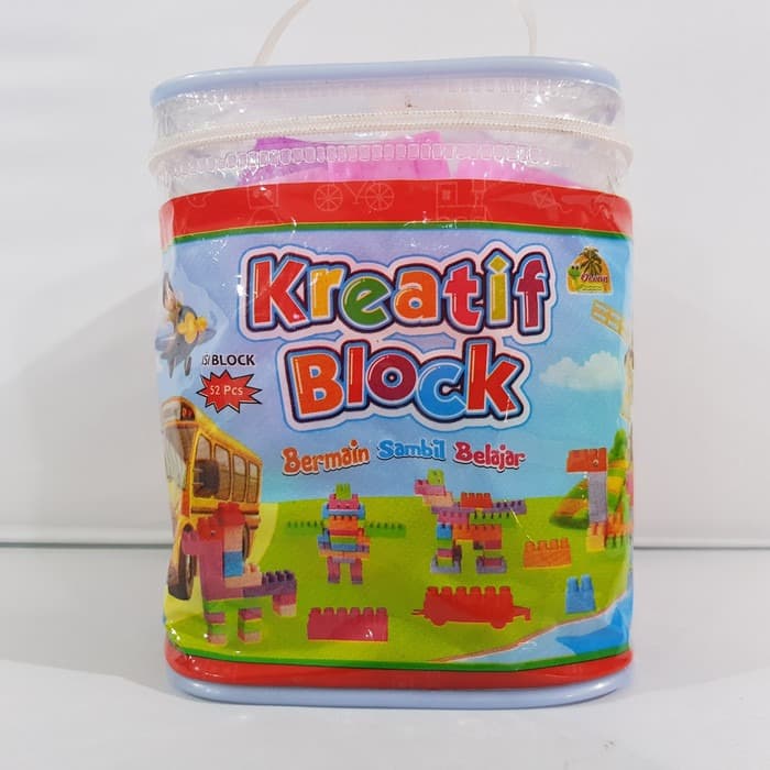 MAINAN BLOCK LEGO ISI 52PCS
