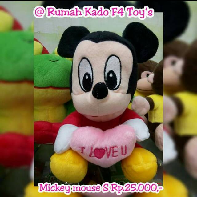 Boneka mickey mouse S