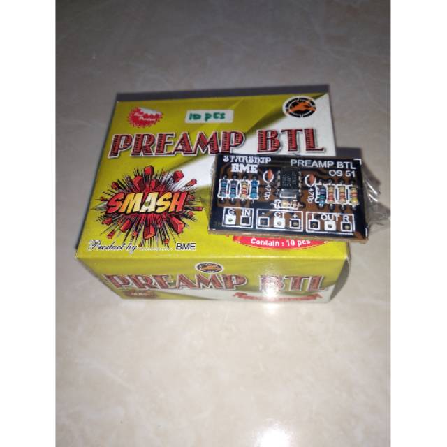 Kit preamp BTL - SMASH
