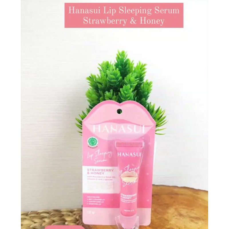 [ BPOM ] Hanasui Lip Sleeping Serum