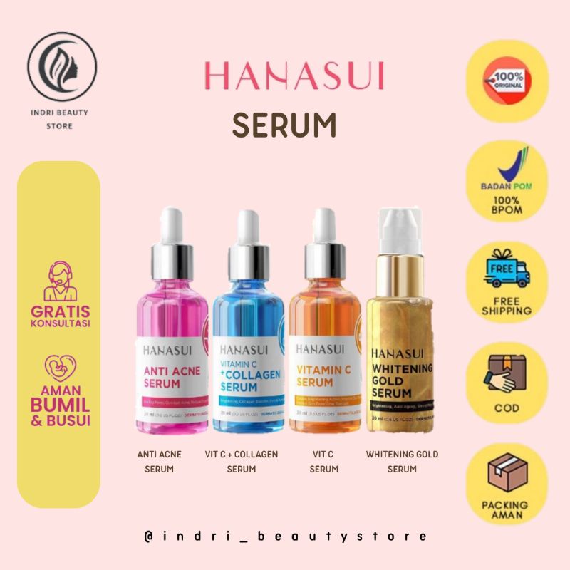 HANASUI SERUM WAJAH