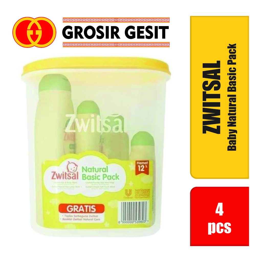 ZWITSAL NATURAL BASIC PACK 4 PCS