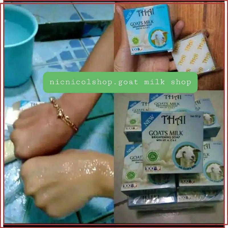 sabun thai goat milk soap