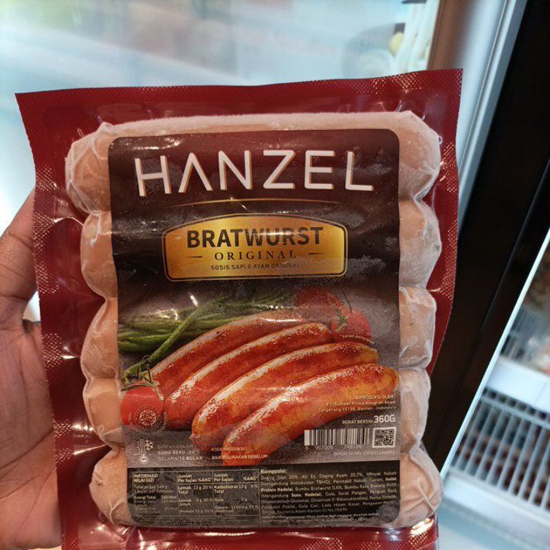 Sosis Hanzel Original - Bratwurst Sosis Sapi
